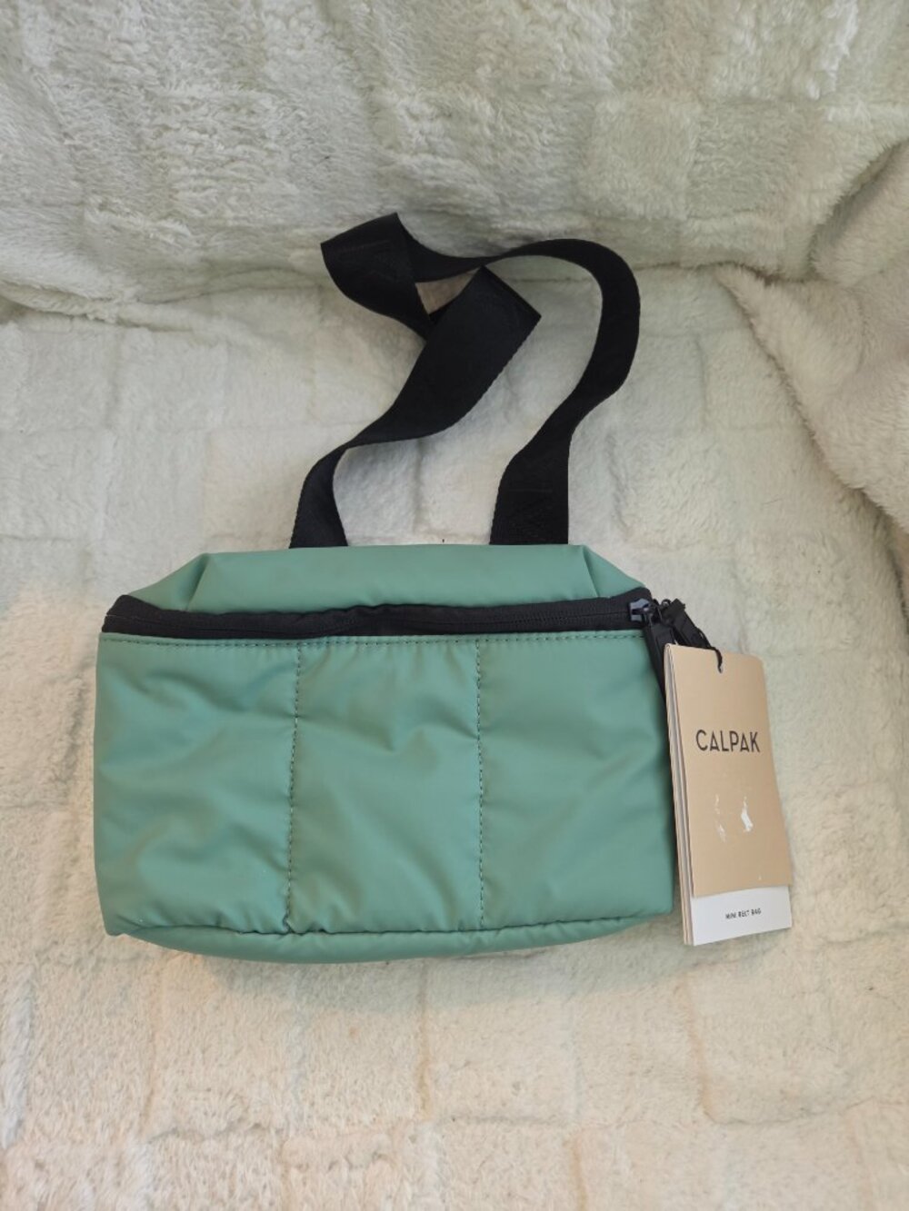 Calpak Luka Mini Belt Bag, Sage, NWT